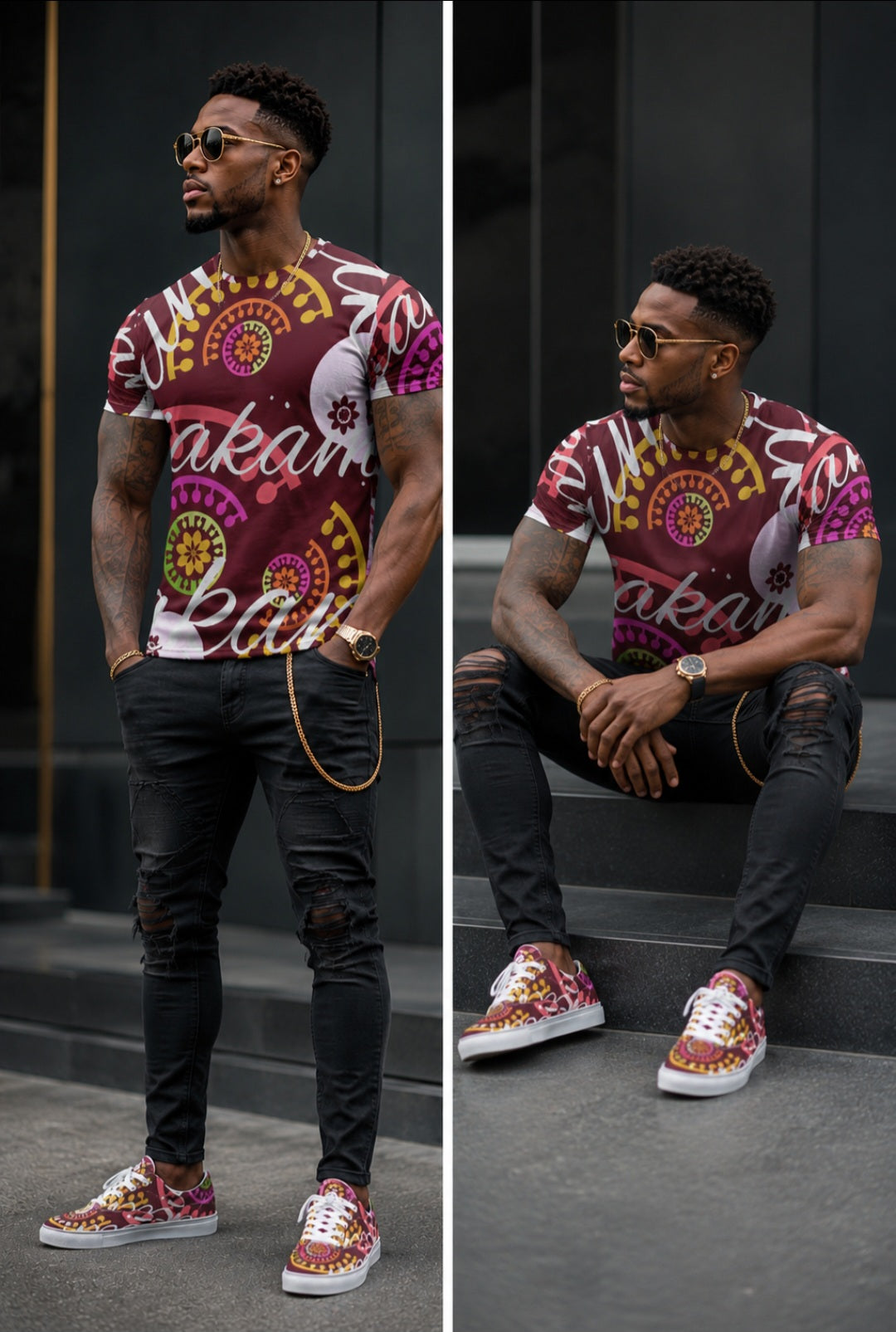 Crazy Skull 1 Men's Tee