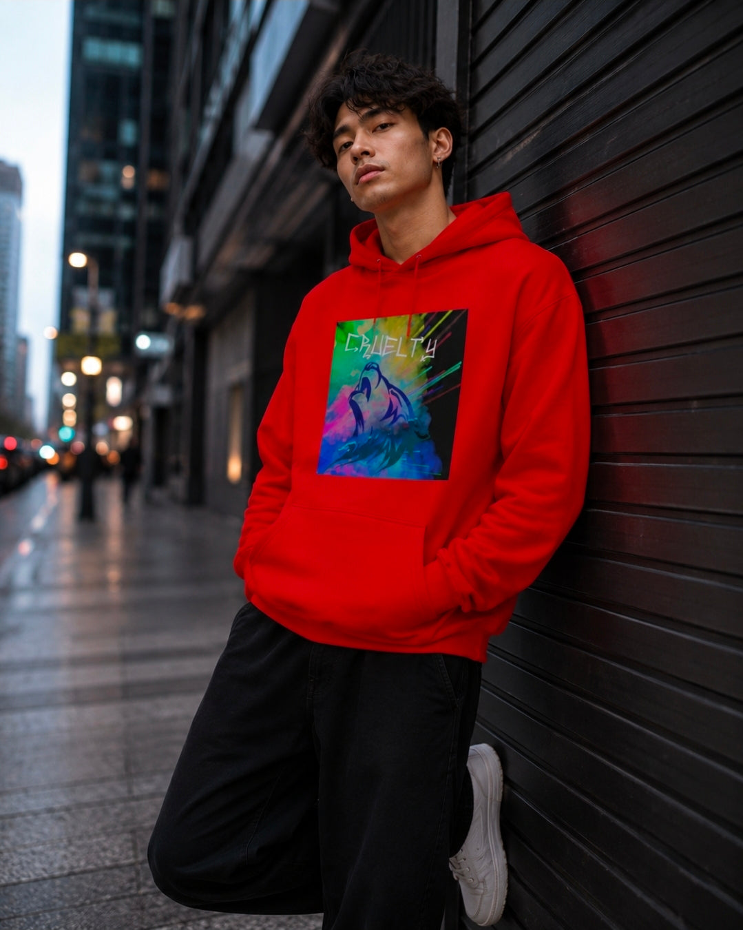 CRUELTY Classic Adult Hoodie - Stylish Comfort for Everyday Wear