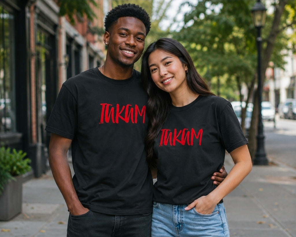 IAKAM Red Organic Adult T-Shirt