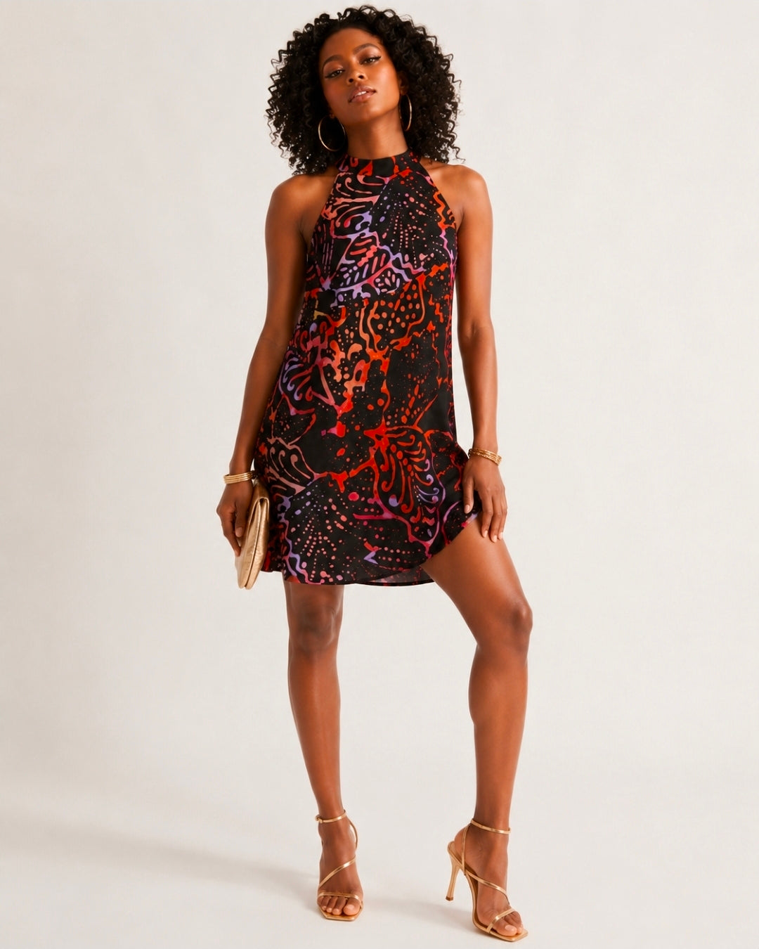 Lady Poteak Women's Halter Dress