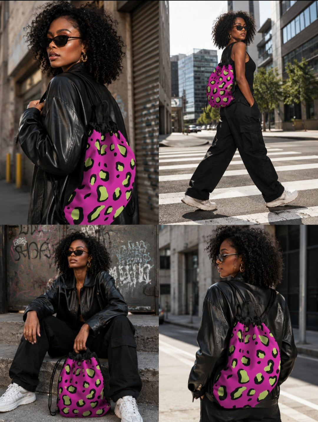 Bedrock Drawstring Backpack for Travel and Gym