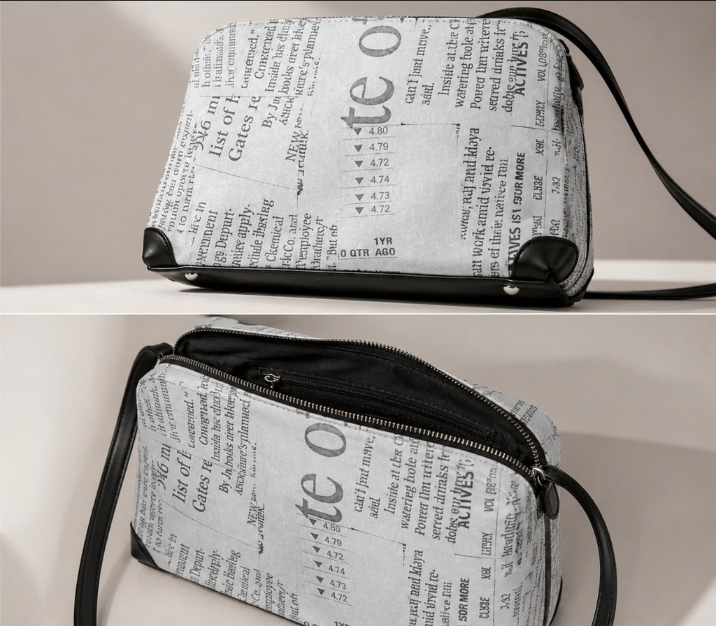Vintage White Shoulder Bag
