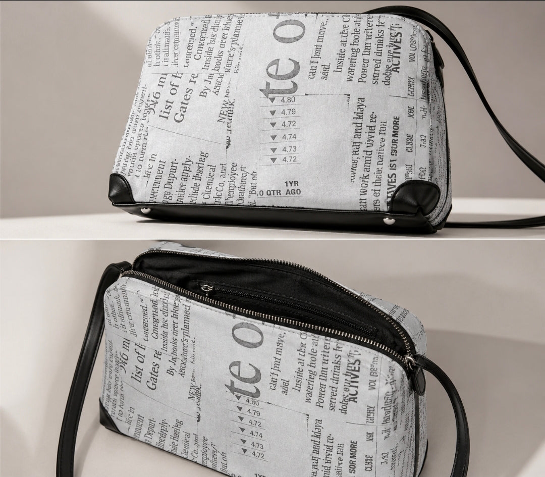 Vintage White Shoulder Bag