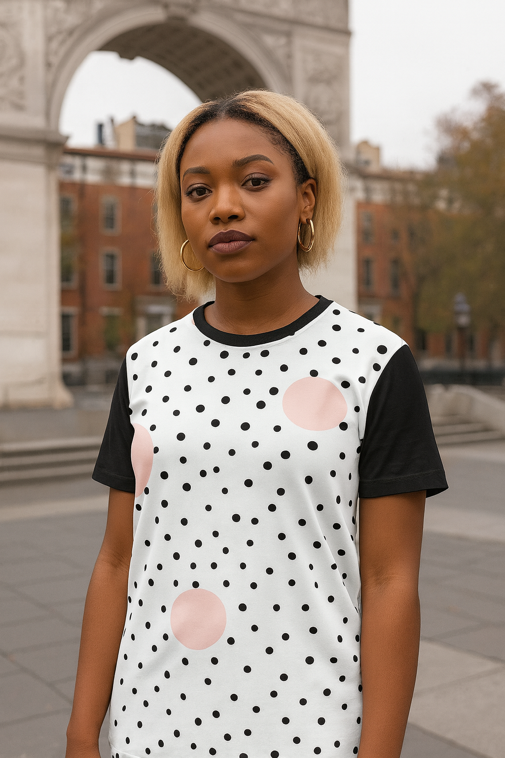 PRETTY Classic  Panel T-Shirt