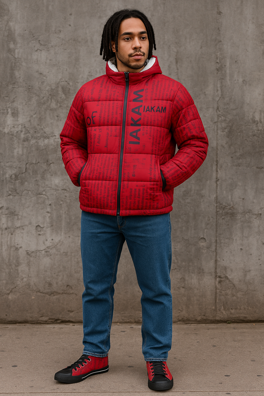 IAKAM Classic Sneakers Vintage Red
