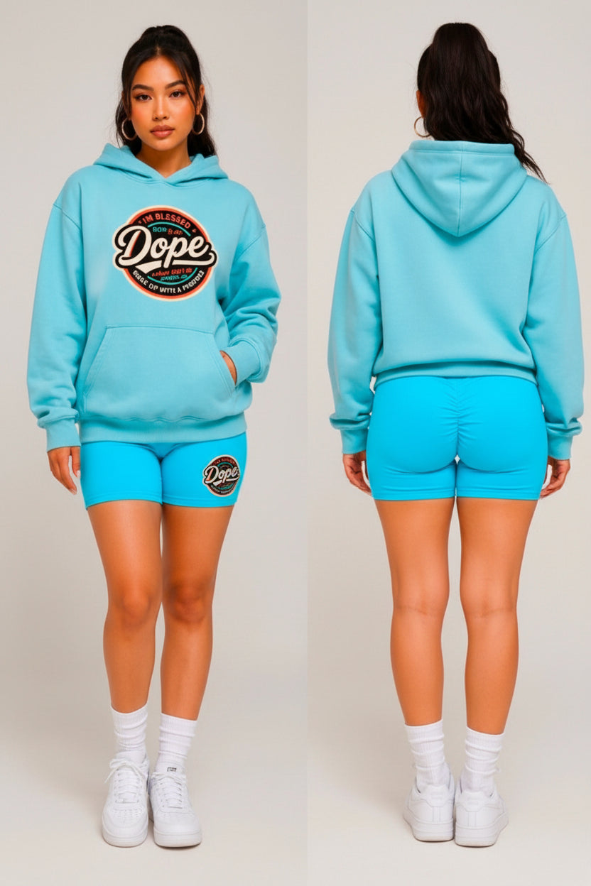 Dope High-Waisted Blend Biker Shorts