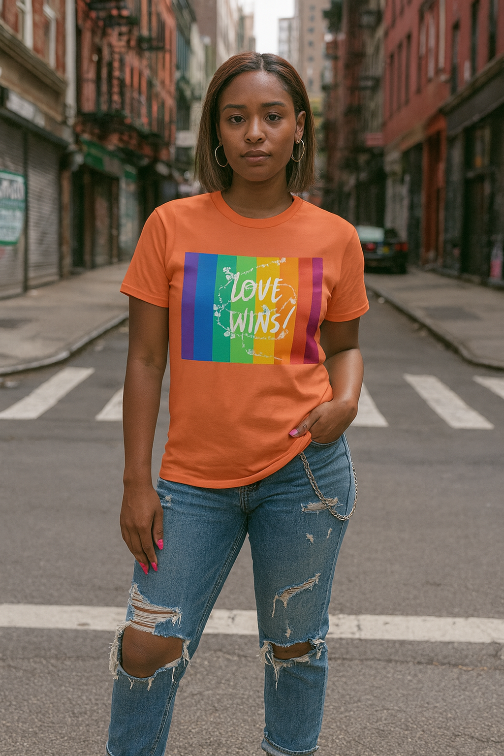 Love Wins Classic Adult T-Shirt