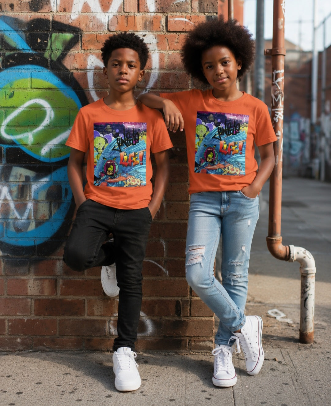 Jungle Kids T-Shirt for Stylish Young Explorers - JUNGLE Classic Collection