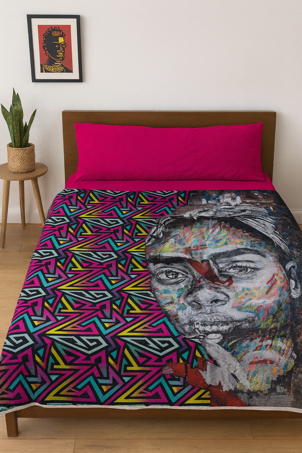 Beauty  Throw Blanket - IAKAM