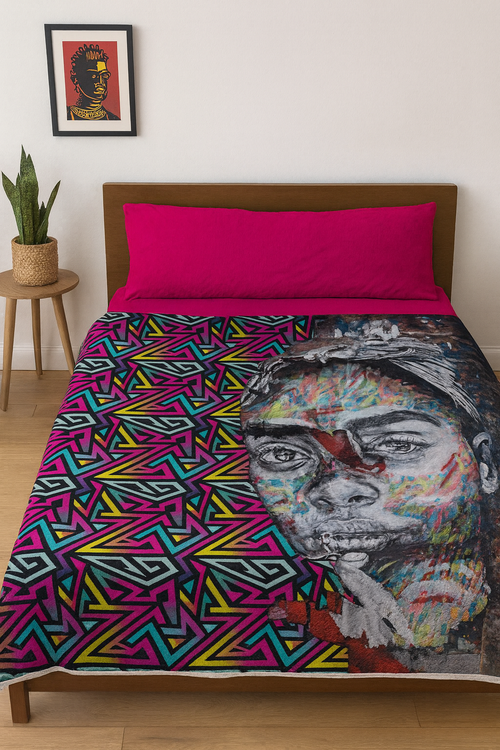 Beauty  Throw Blanket - IAKAM