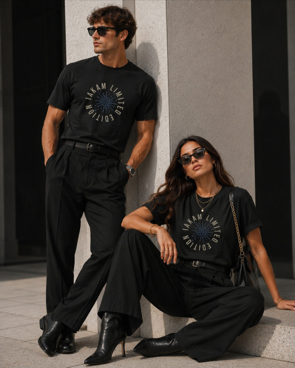IAKAM Limited Edition Organic T-Shirt - Sustainable Fashion Choice for Eco-Conscious Adults