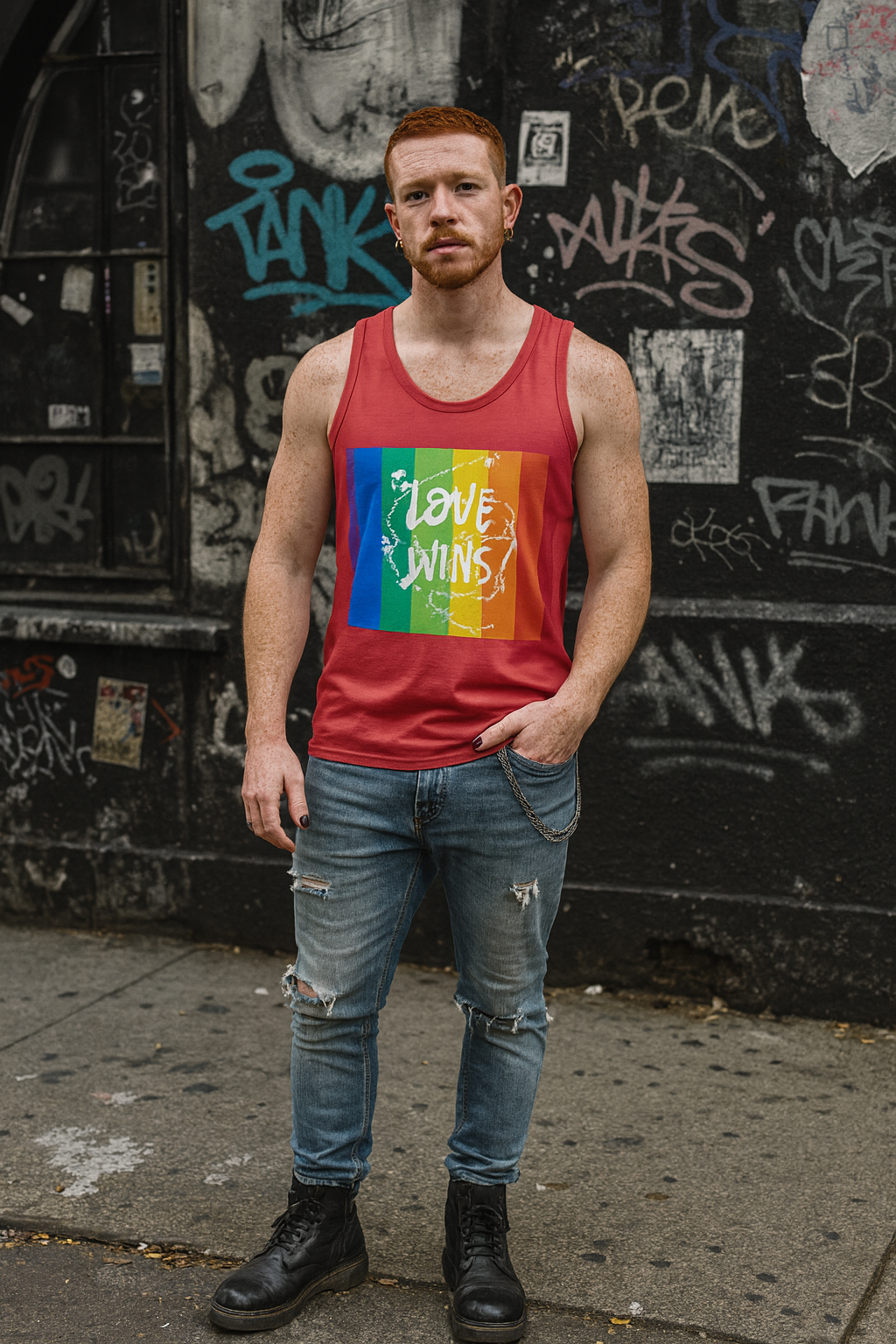 Love Wins Classic Adult Vest Top