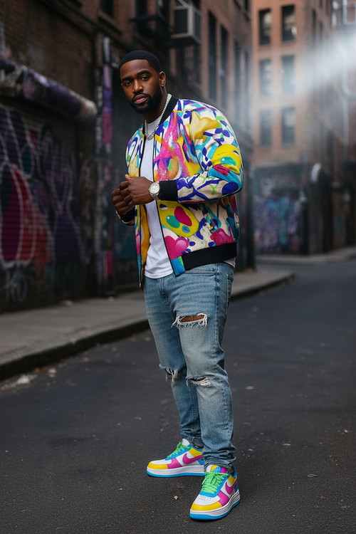 Automation Men's Bomber Jacket - IAKAM