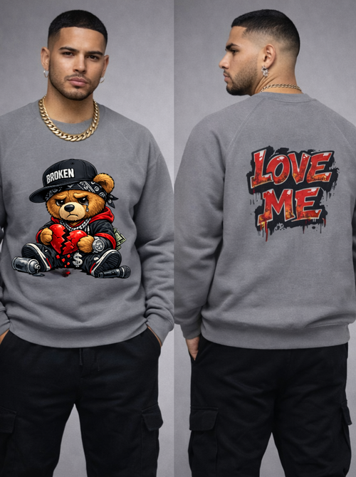 Broken Hearted Bear Classic Adult Sweatshirt