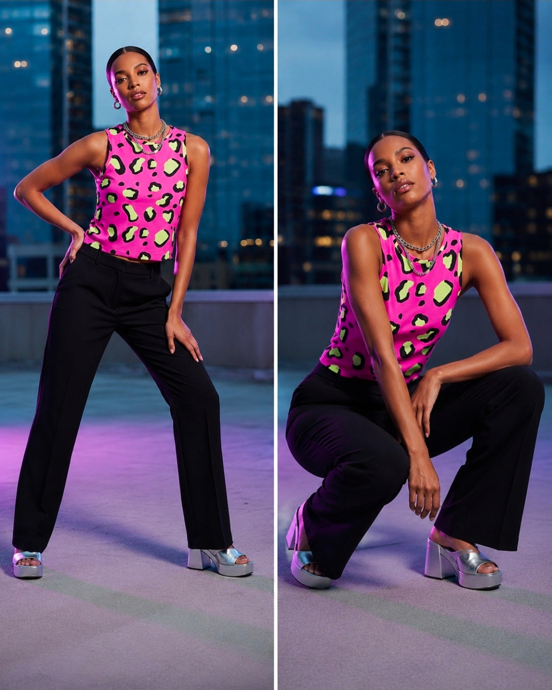 Bedrock Women's Cropped Tank Top - Stylish and Comfortable Casual Wear
