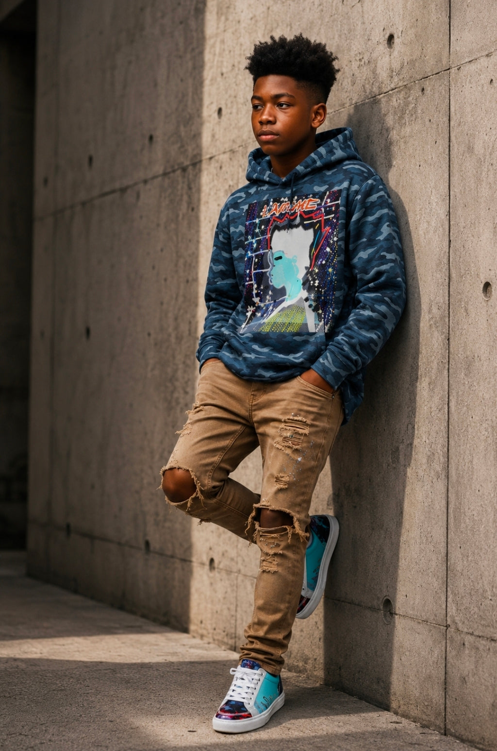 IME Camouflage Adult Hoodie - Stylish and Comfortable Camo Apparel