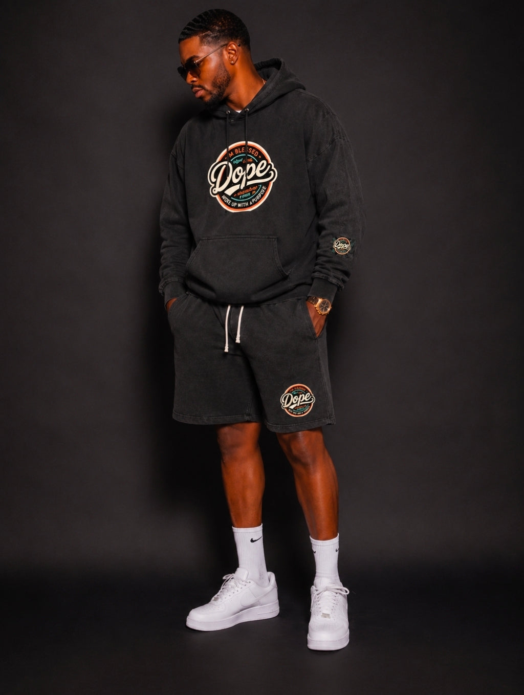 Dope Essential Cotton Shorts
