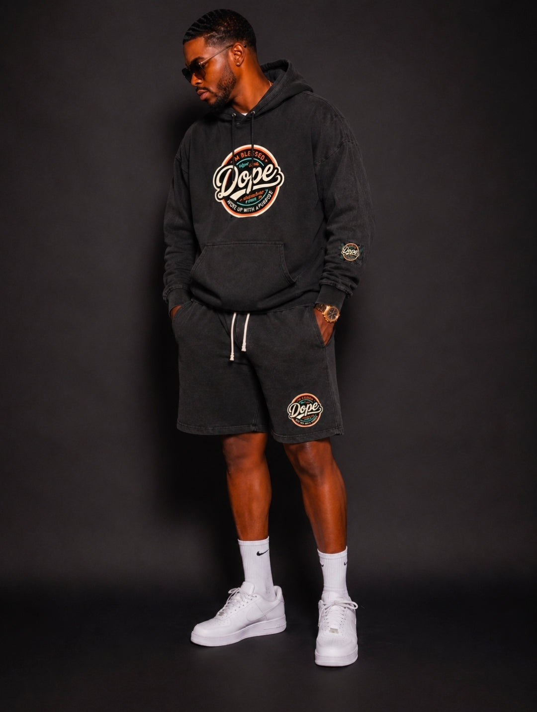 Dope Essential Cotton Shorts
