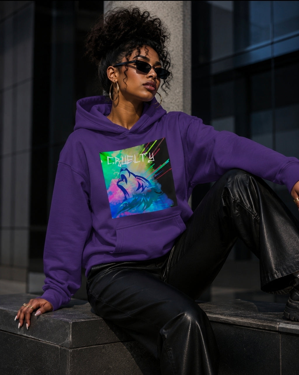 CRUELTY Classic Adult Hoodie - Stylish Comfort for Everyday Wear