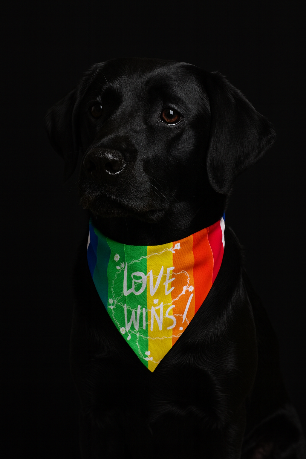 Love Wins Pet Bandana - IAKAM