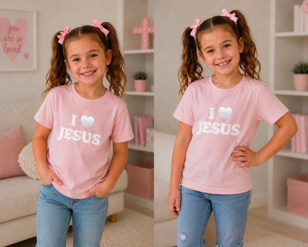 I love Jesus Classic Kids T-Shirt