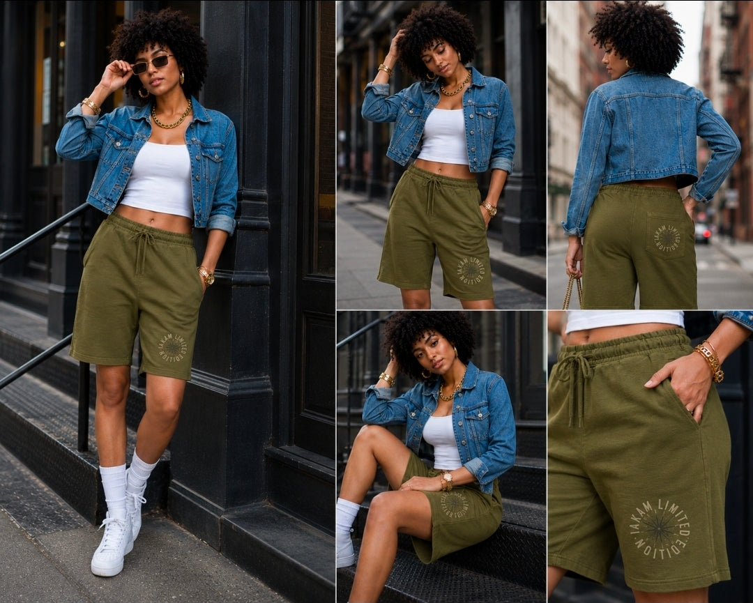 IAKAM Limited Edition Vintage Shorts by Lane Seven - Unisex Vintage Style