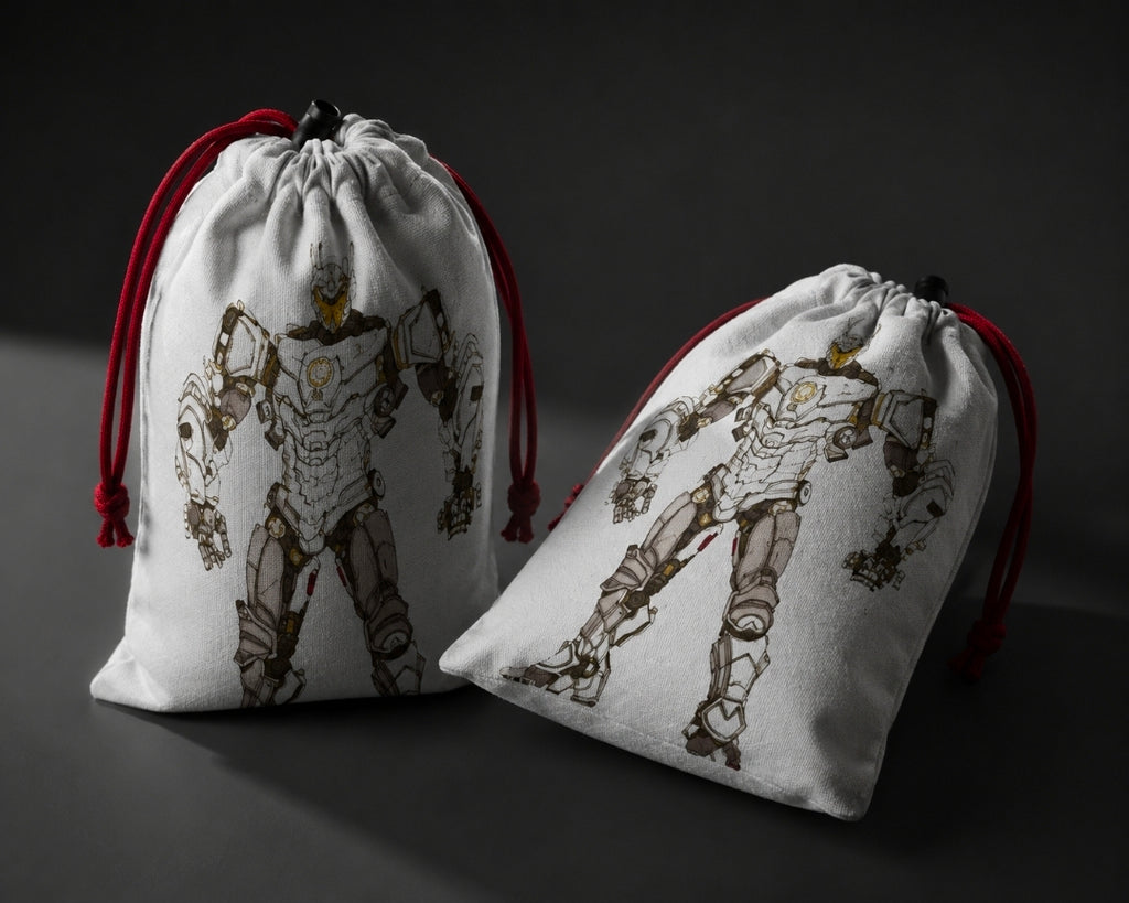 Rimitron Linen Drawstring Sack - Versatile Eco-Friendly Storage Solution