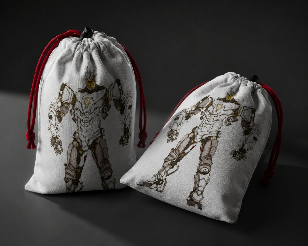 Rimitron Linen Drawstring Sack - Versatile Eco-Friendly Storage Solution