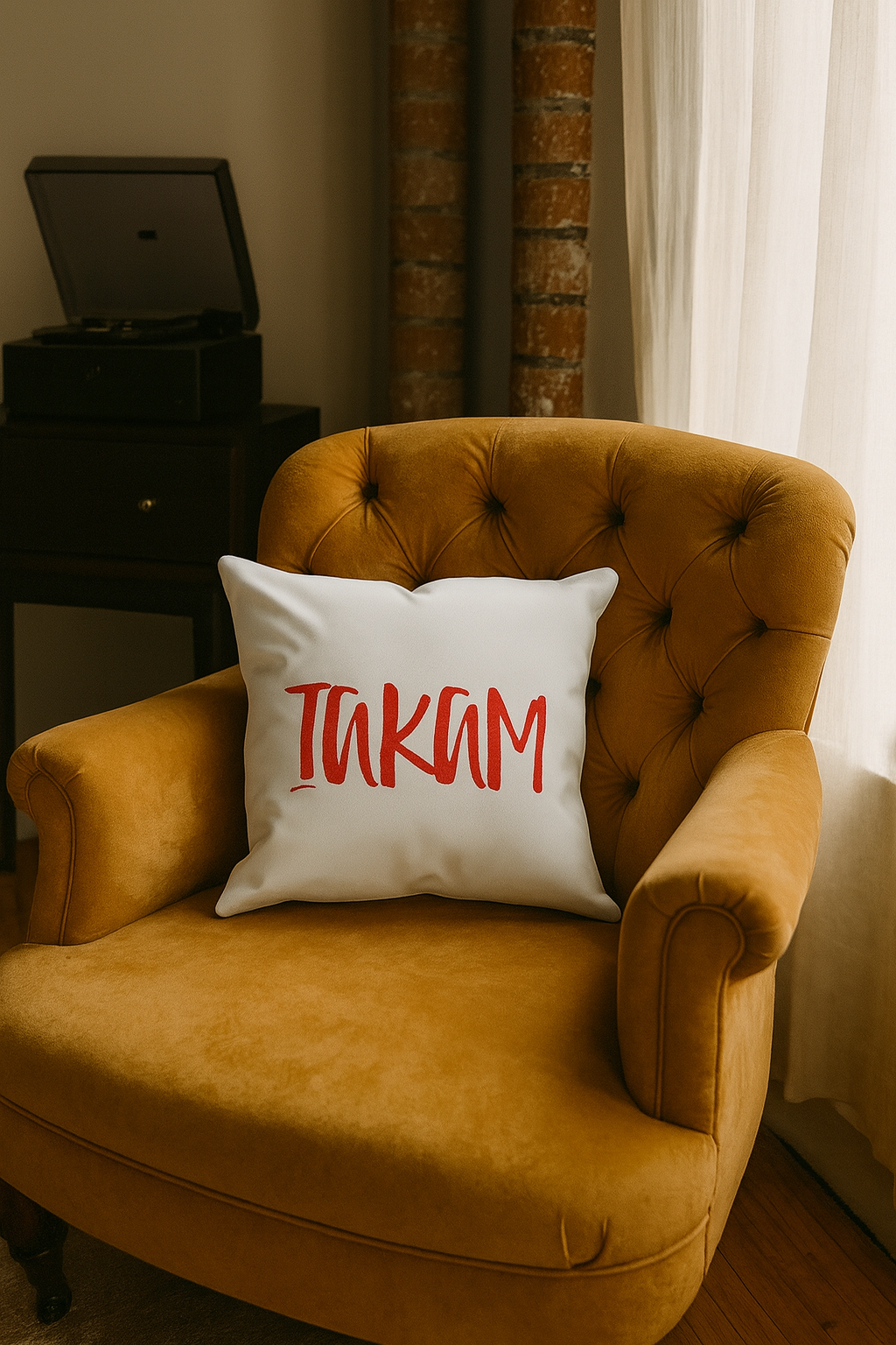 IAKAM Red  Cushion Cover - IAKAM