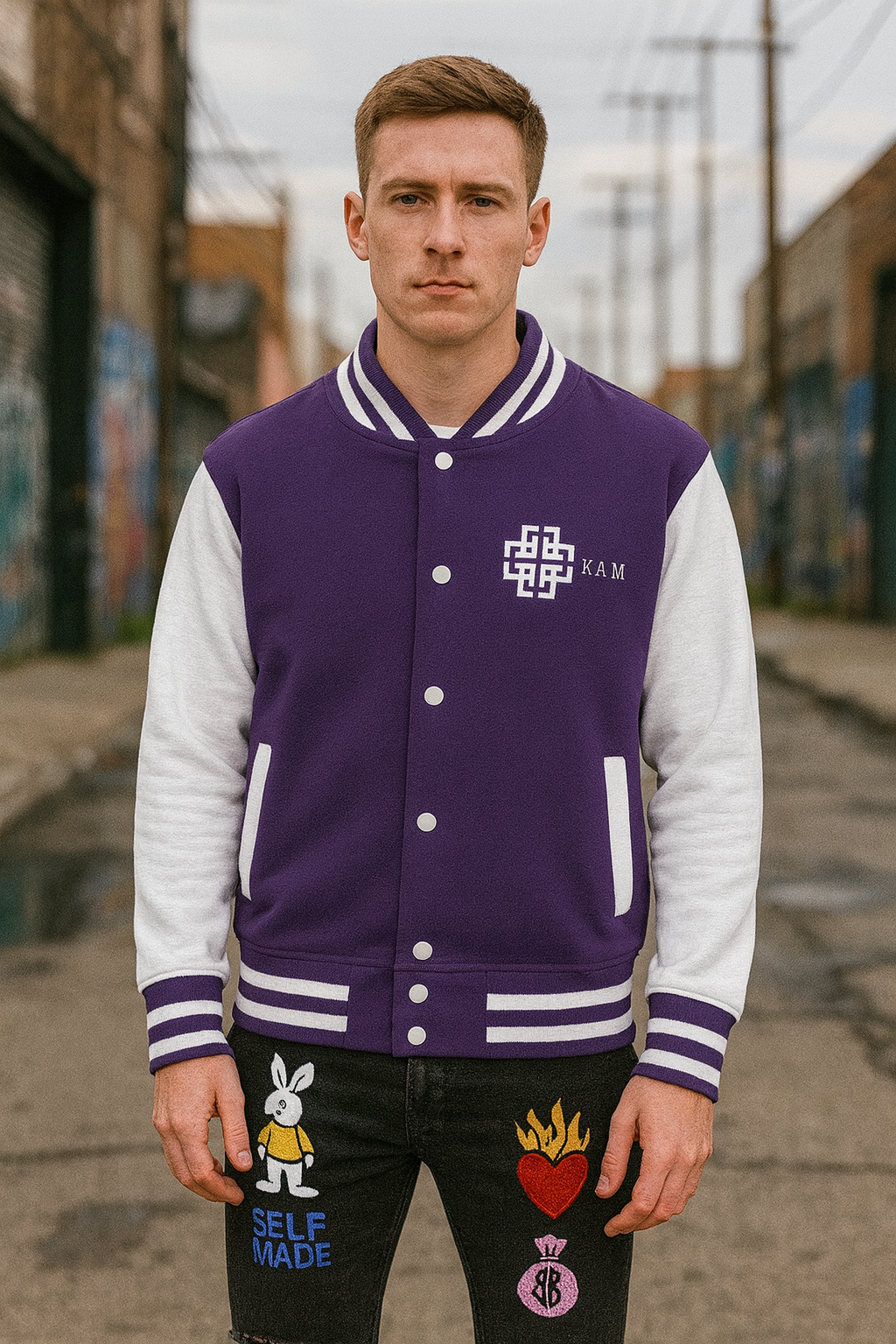 KAM S9 Varsity Jacket - IAKAM
