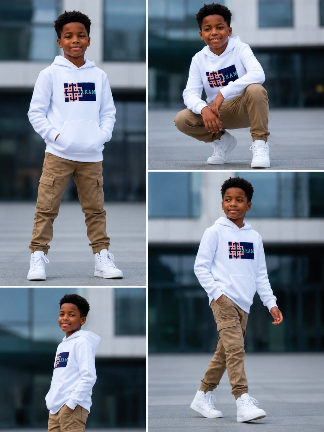 IAKAM Kids Logo Hoodie - Stylish and Comfortable Kids Hoodie