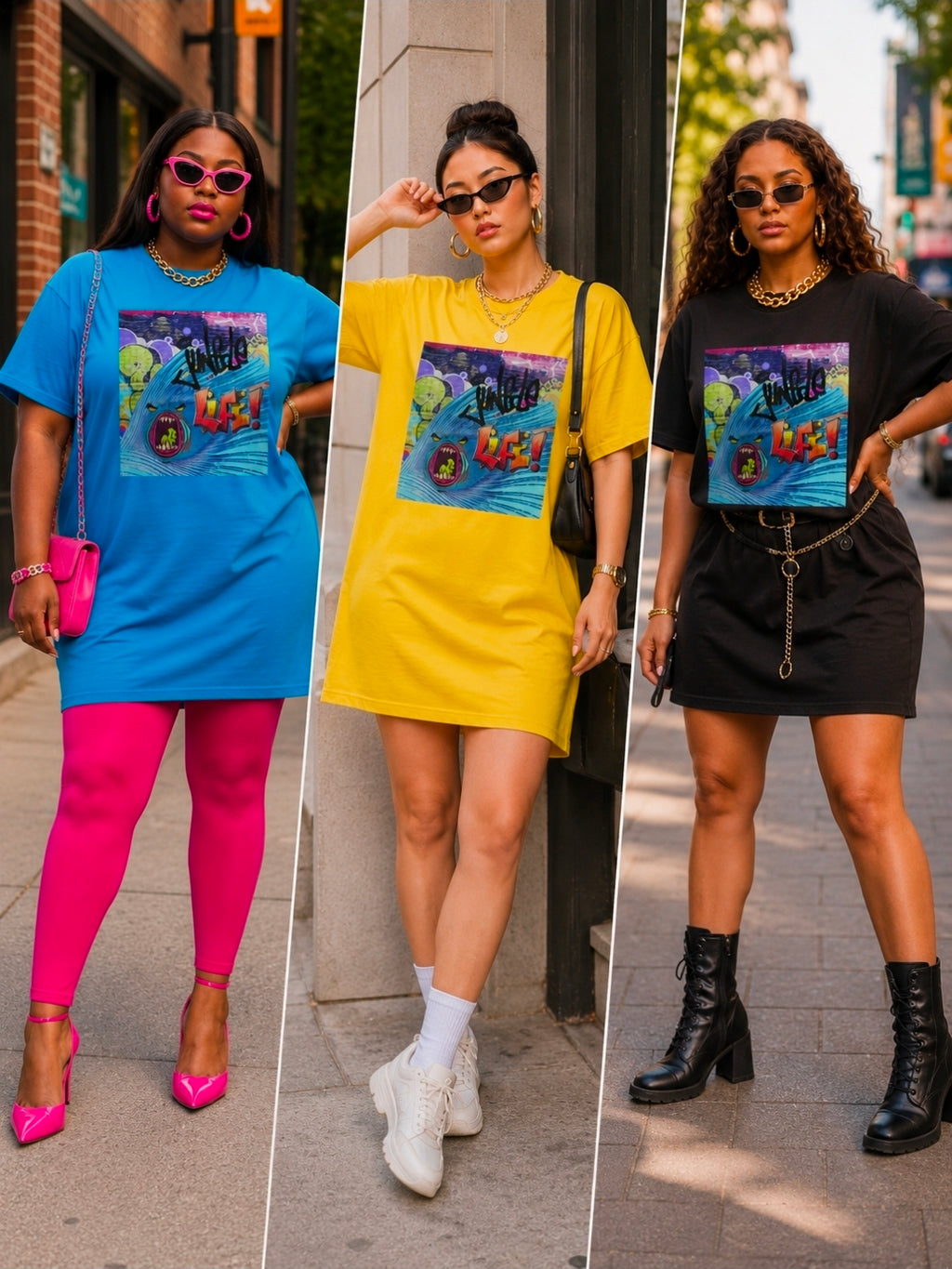 Jungle T-Shirt Dress for Women - Trendy Casual Fashion