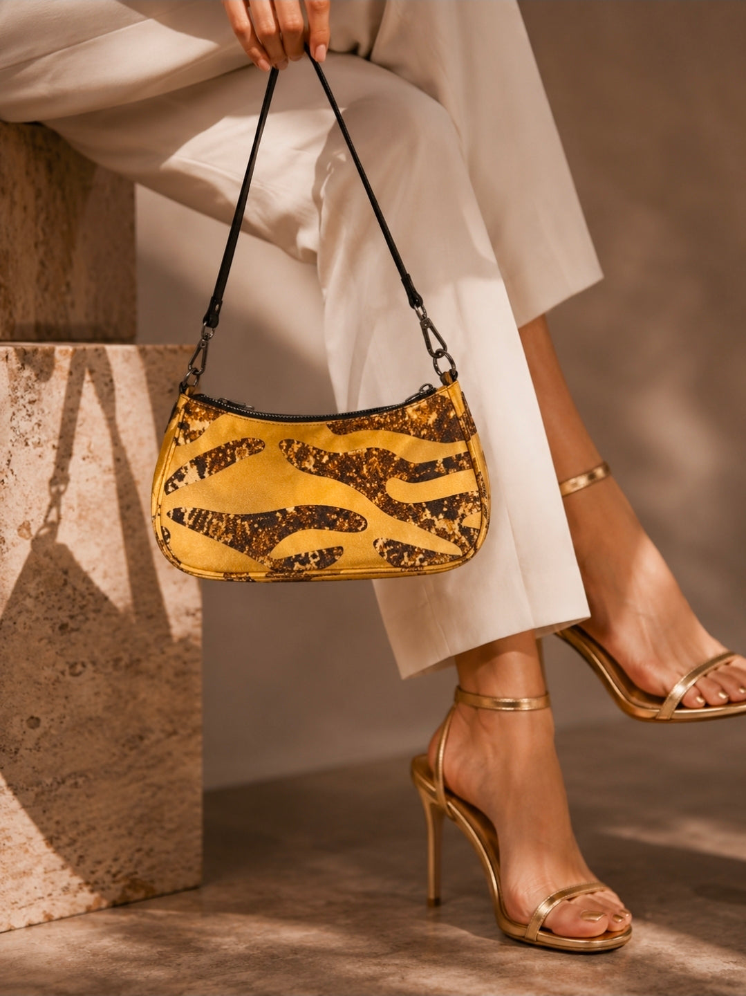Golden Taz Petite Pouch
