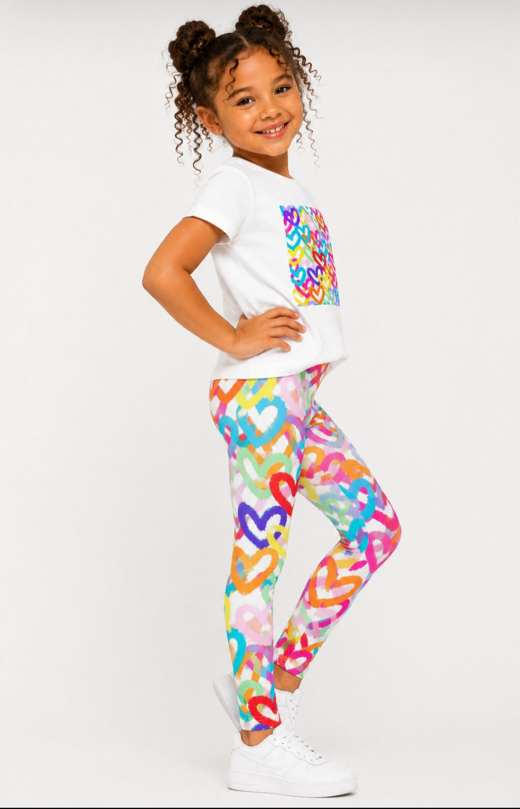 Heartful Kids Tee - Adorable Kids Heart T-Shirt for Every Occasion