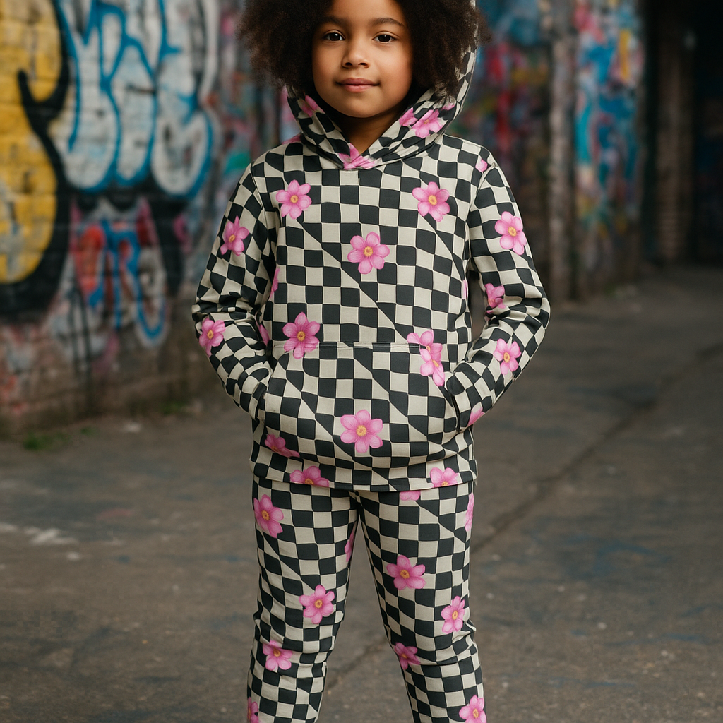 Racers Kids All-Over Print Hoodie
