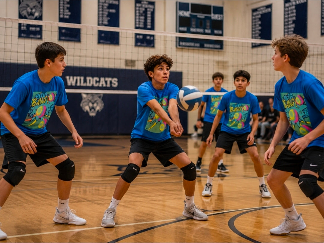Volley Ball Kids T-Shirt for Young Athletes - Classic Style