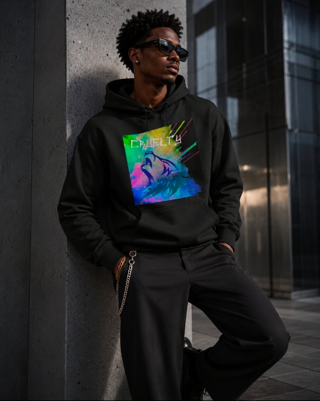 CRUELTY Classic Adult Hoodie - Stylish Comfort for Everyday Wear
