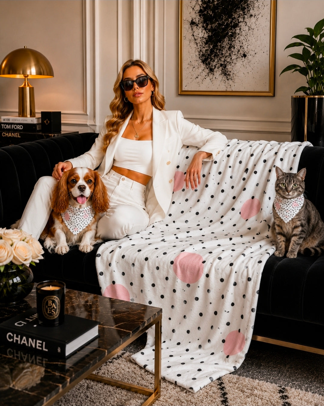 Pretty Throw Blanket - Cozy, Stylish, and Perfect for Any Home