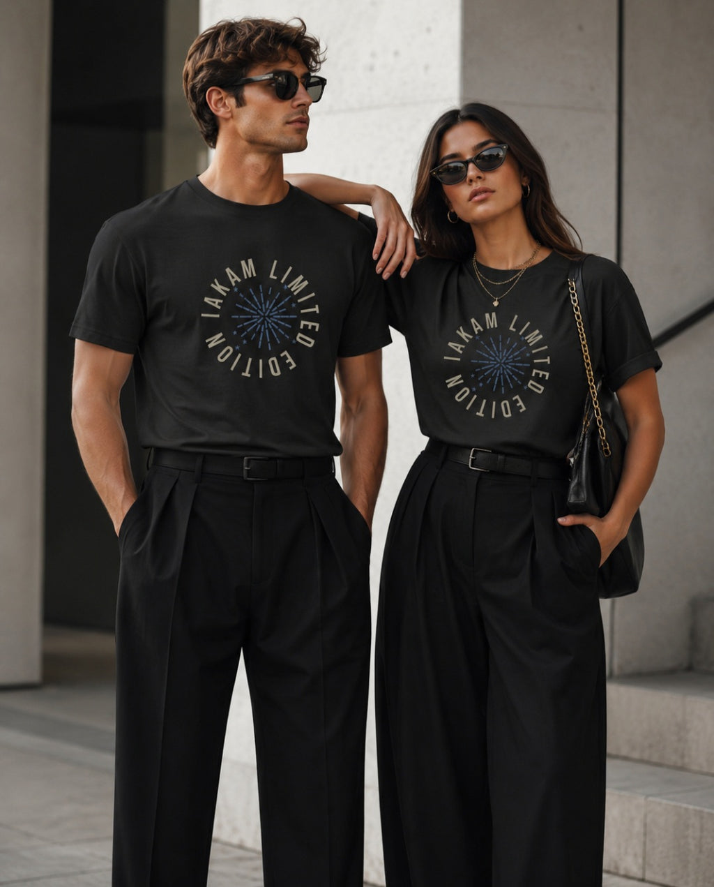 IAKAM Limited Edition Organic T-Shirt - Sustainable Fashion Choice for Eco-Conscious Adults