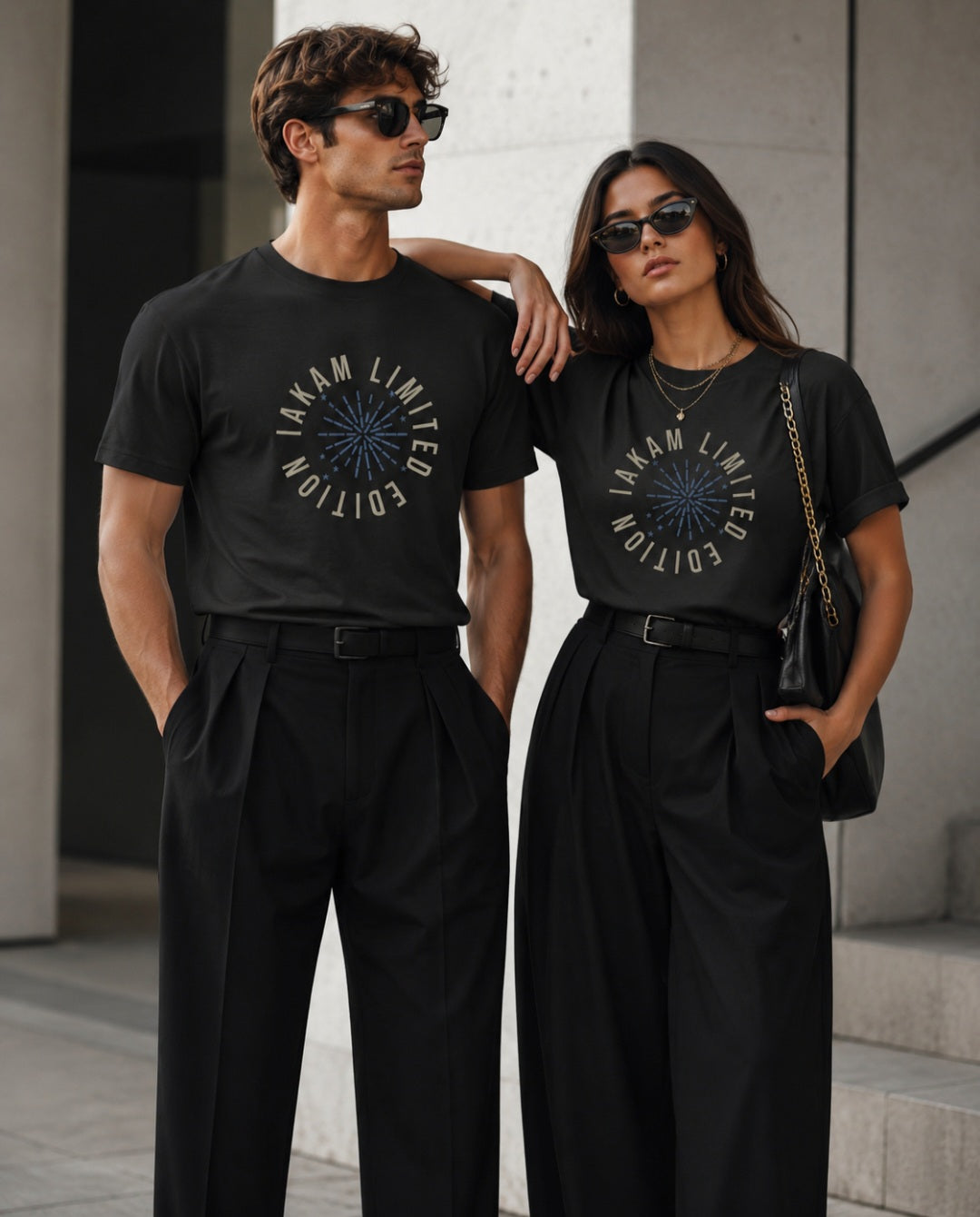 IAKAM Limited Edition Organic T-Shirt - Sustainable Fashion Choice for Eco-Conscious Adults
