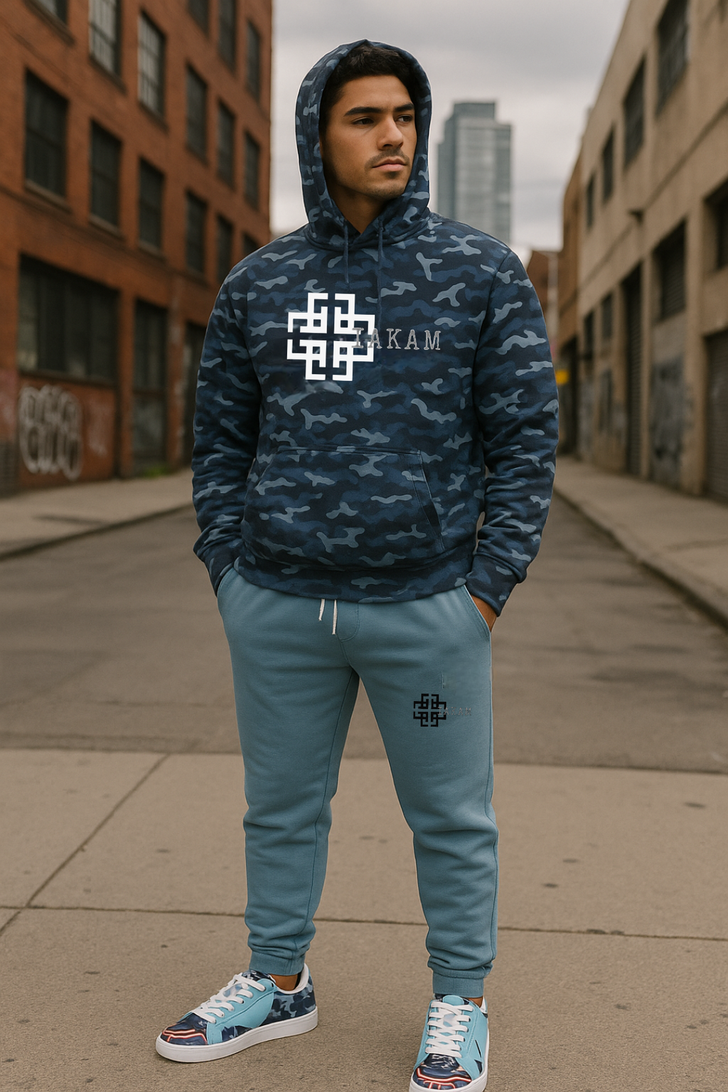 KAM S9 Hoodie Camouflage Adult Hoodie - IAKAM