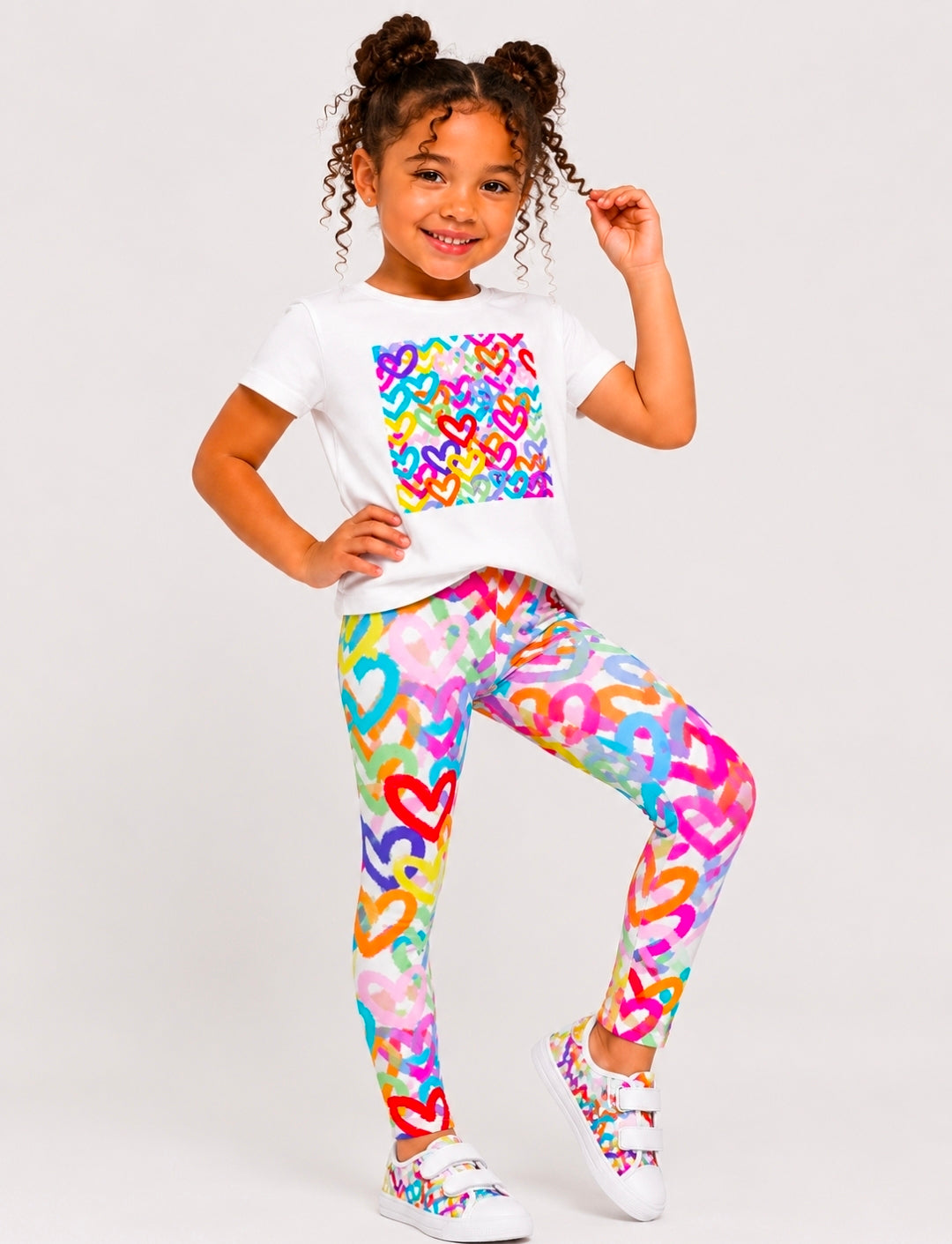 Heartful Kids Tee - Adorable Kids Heart T-Shirt for Every Occasion