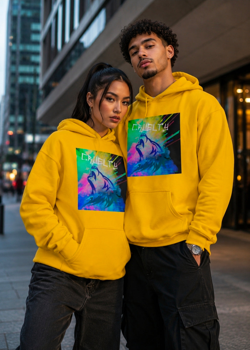 CRUELTY Classic Adult Hoodie - Stylish Comfort for Everyday Wear