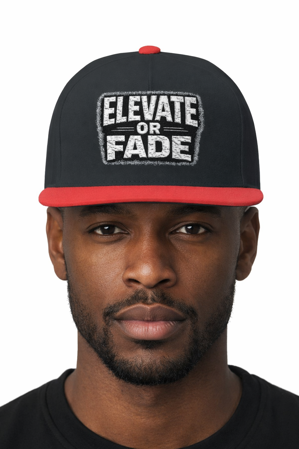 Elevate or Fade Flat Bill Cap for Trendy Casual Styles