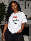 I Love My Badass Kids T-Shirt - Cool Graphic Tee for Proud Parents
