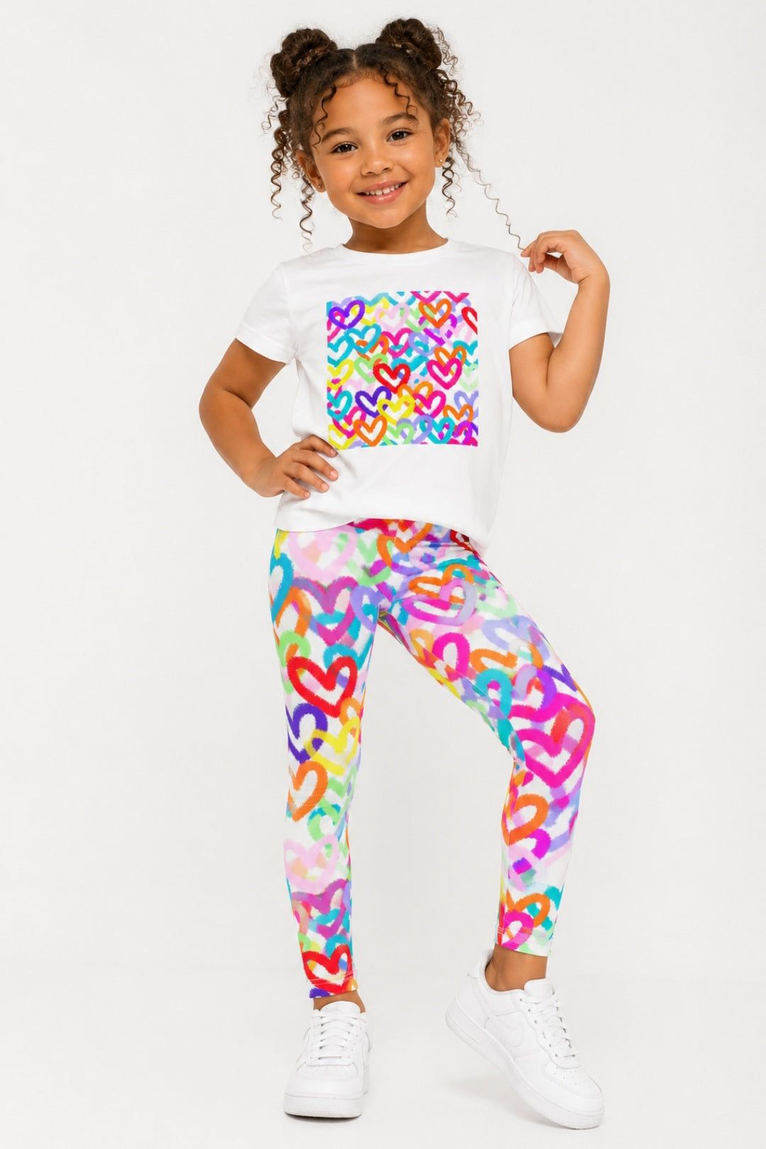 Heartful Kids Tee - Adorable Kids Heart T-Shirt for Every Occasion