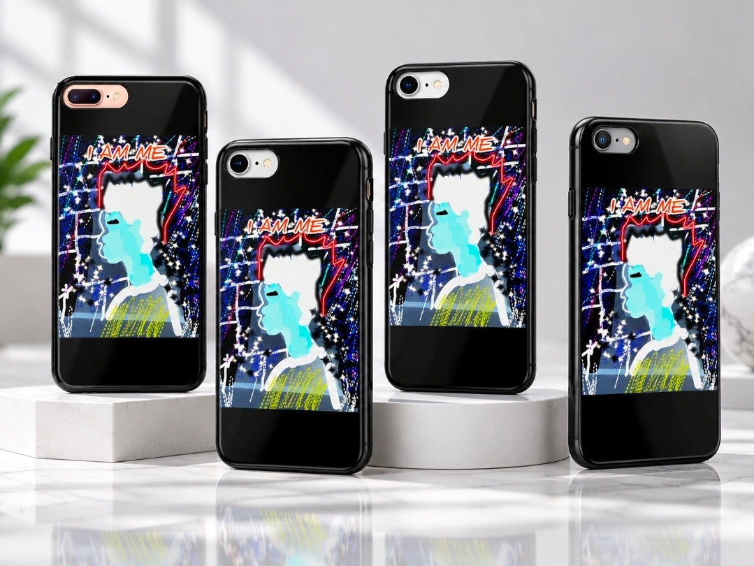 IME Back Printed Black Soft Phone Case - Stylish Protection for Your Device
