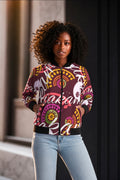 Crazy Skull 1 Women's Bomber Jacket