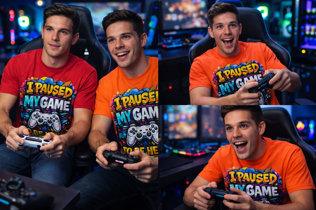 I paused my game Classic Adult T-Shirt