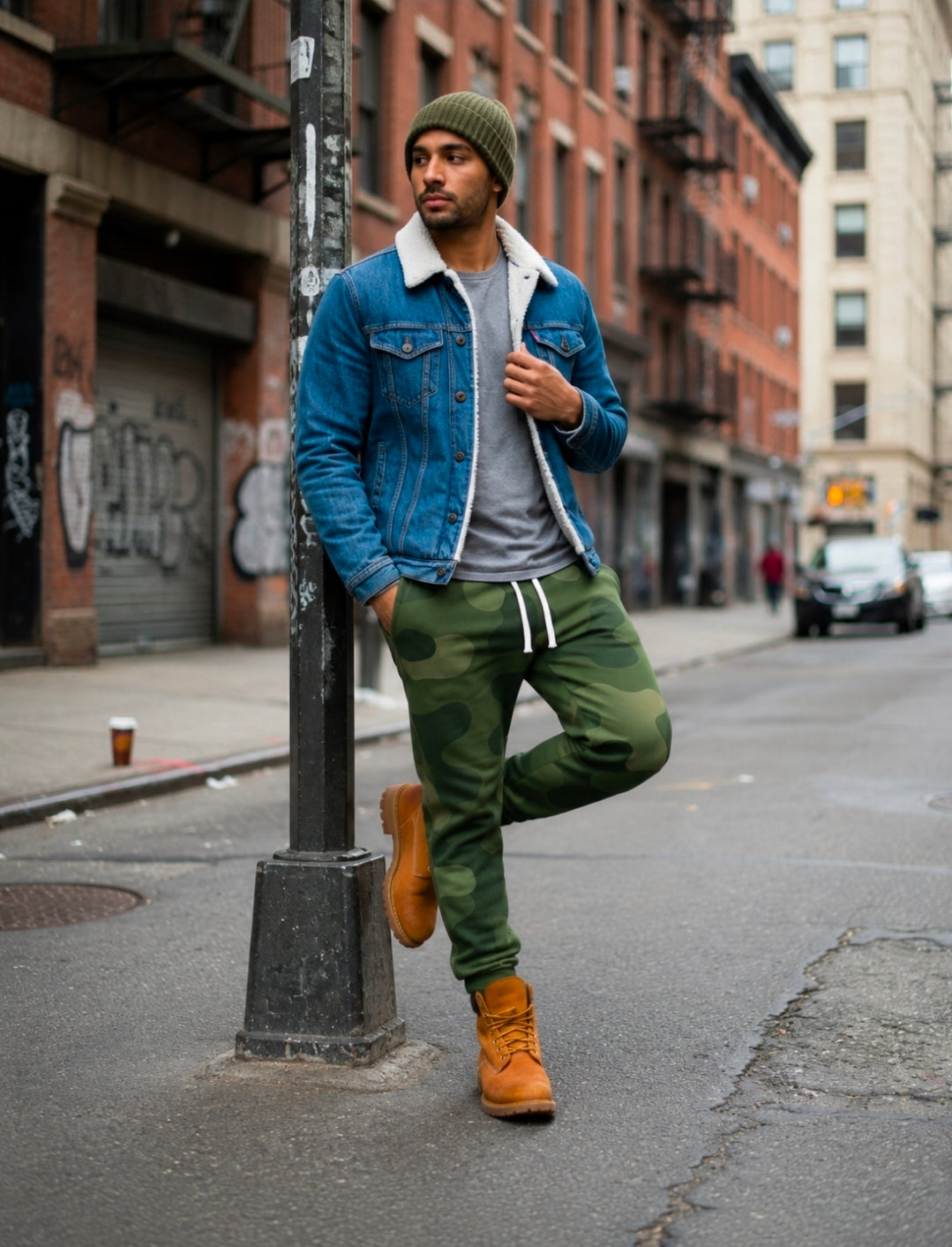 Athletic Green Camo Joggers for Ultimate Comfort and Style